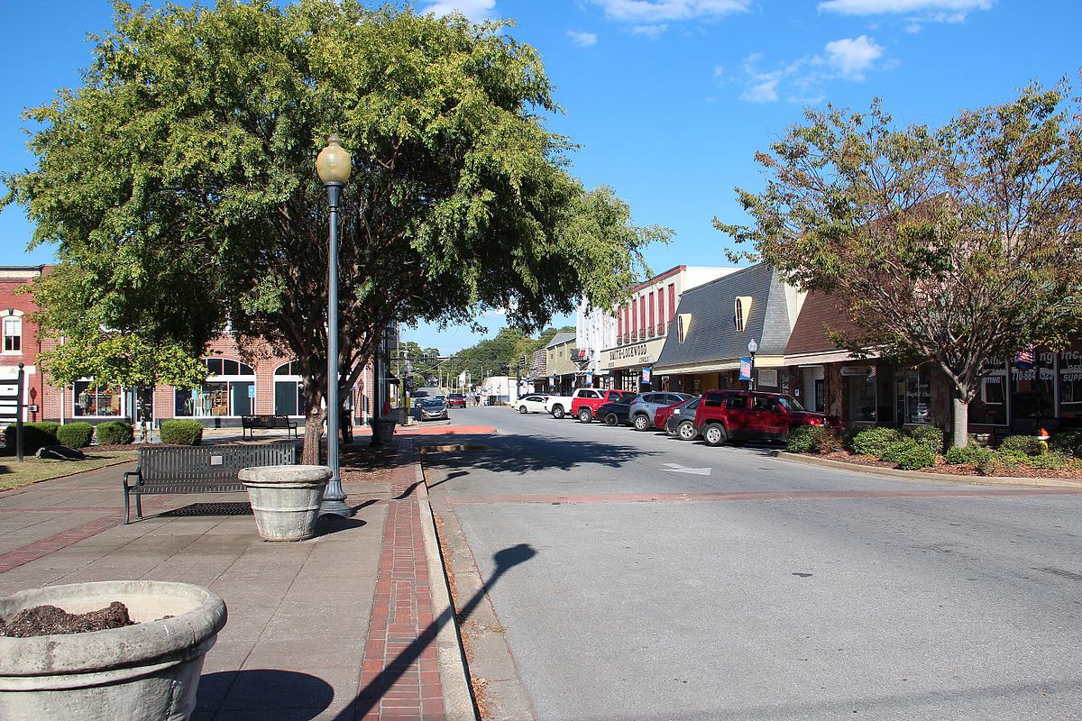 Afbeelding van Rockmart Downtown Historic District October 2016