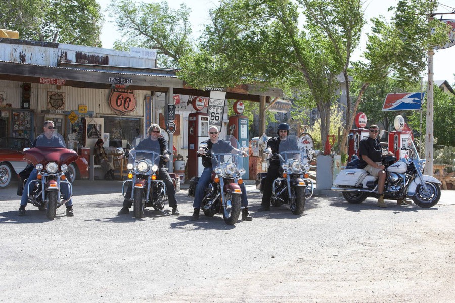 Afbeelding van Motoren Route 66