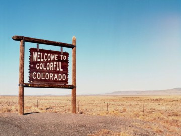 Welcome to Colorful Colorado Sign