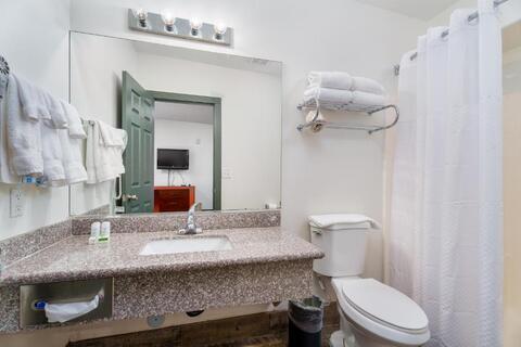 Bathroom at Ramada by Wyndham La Verkin Zion National Park