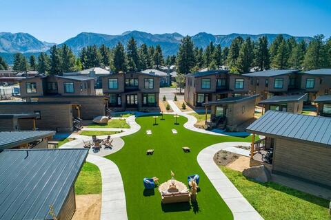 Cabins outside Outbound Mammoth