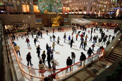 Rockefeller schaatsbaan, New York City