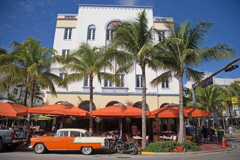 Art Deco Ocean Drive Edison Orange Car Umbrellas 1 Web72DPI 2