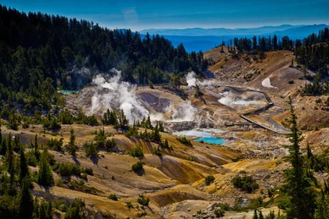 Bumpass Hell boardwalk