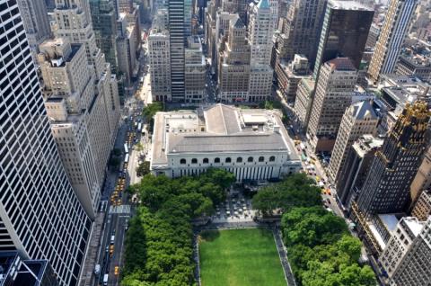 View of Bryant Park