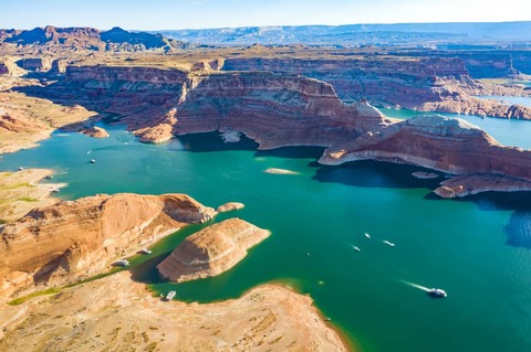 Lake Powell National Park Landscape Photo