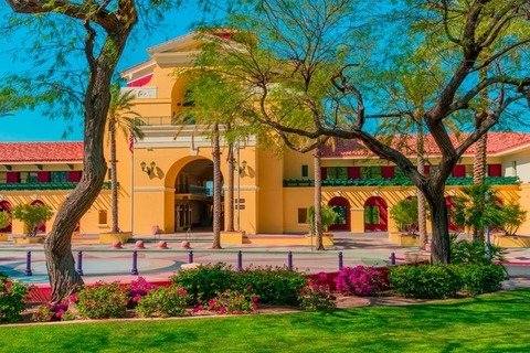 The government building of the Cathedral City and Palm Spring