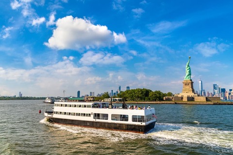 Sightseeing boot op de Hudson River