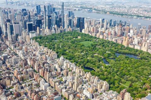 Uitzicht over Central Park