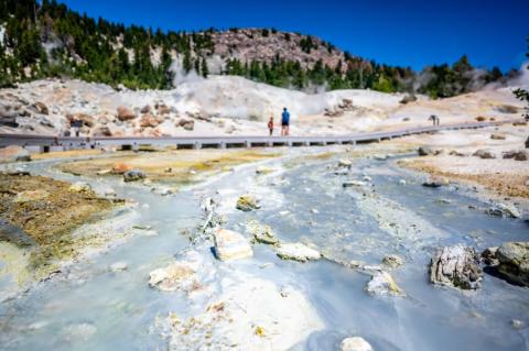 Bumpass Hell hydrothermal area