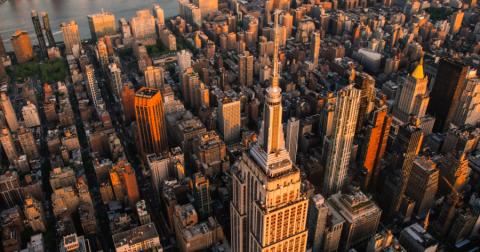 View over New York City