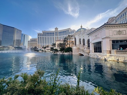 Bellagio fonteinen in Las Vegas