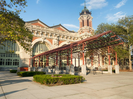 hoofdgebouw van Ellis Island