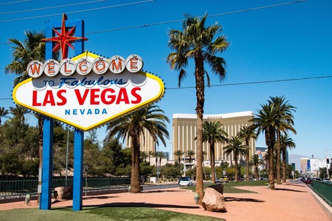 The Welcome to Fabulous Las Vegas sign is a Las Vegas landmark